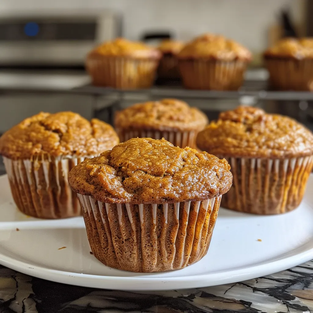 Healthy Pumpkin Muffins
