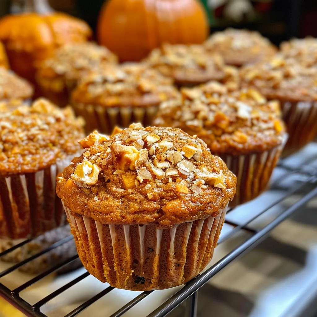High-Protein, Cottage Cheese Pumpkin Muffins