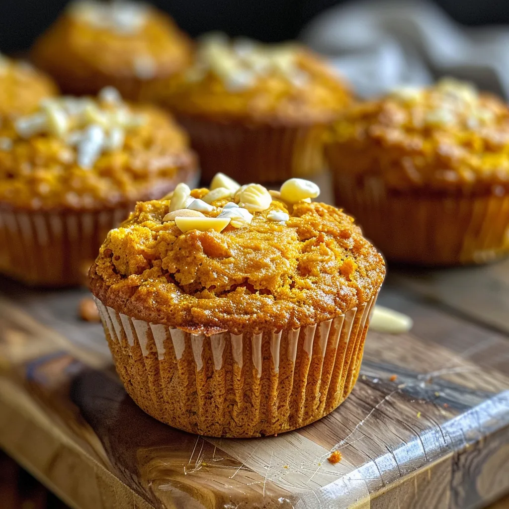 High-Protein, Cottage Cheese Pumpkin Muffins