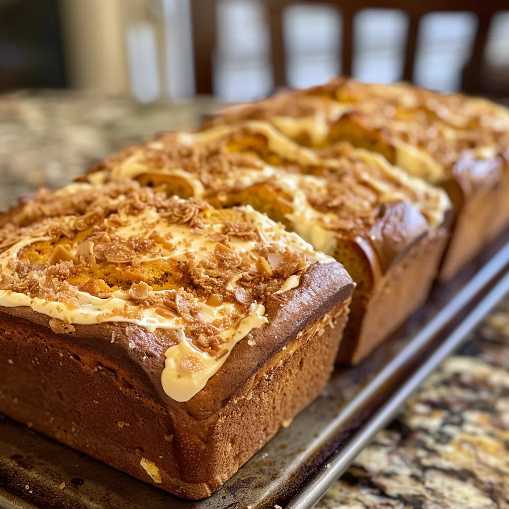 Irresistible Swirled Pumpkin Cream Cheese Bread Recipe