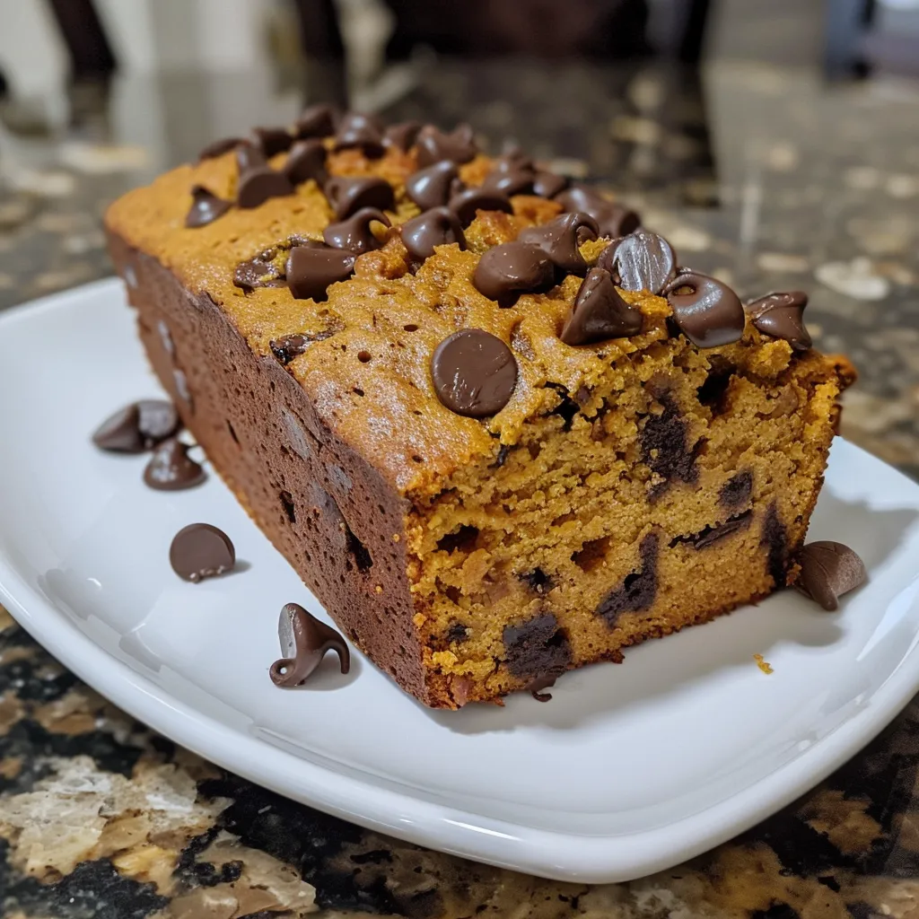 Pumpkin Chocolate Chip Bread Recipe