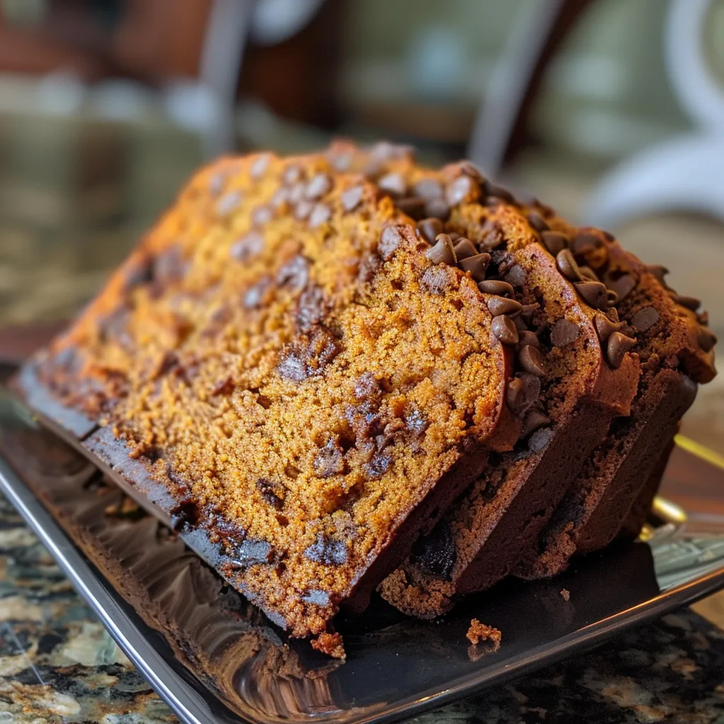 Chocolate Chip Pumpkin Bread