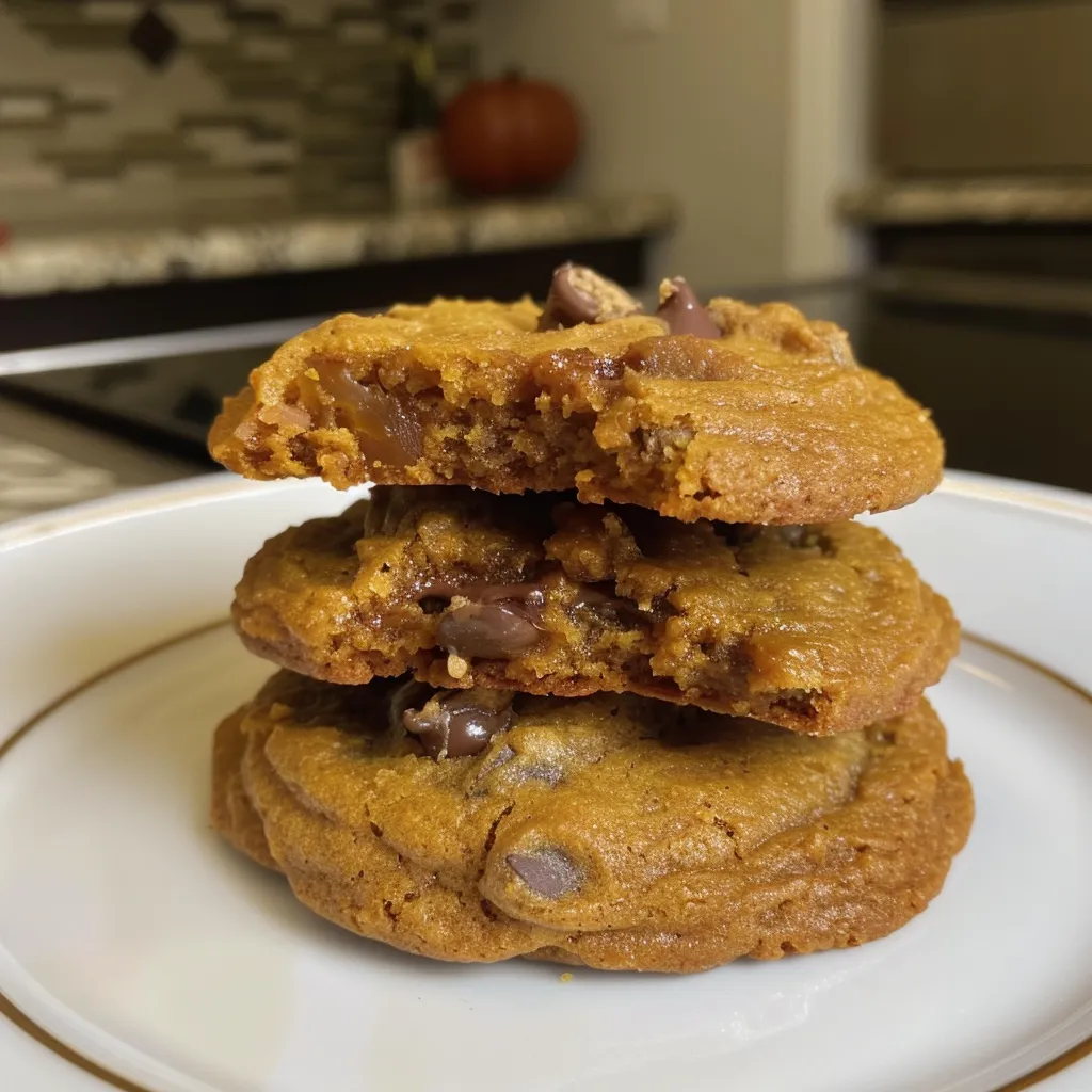 Soft Pumpkin Cookies with Cream Cheese Frosting Recipe