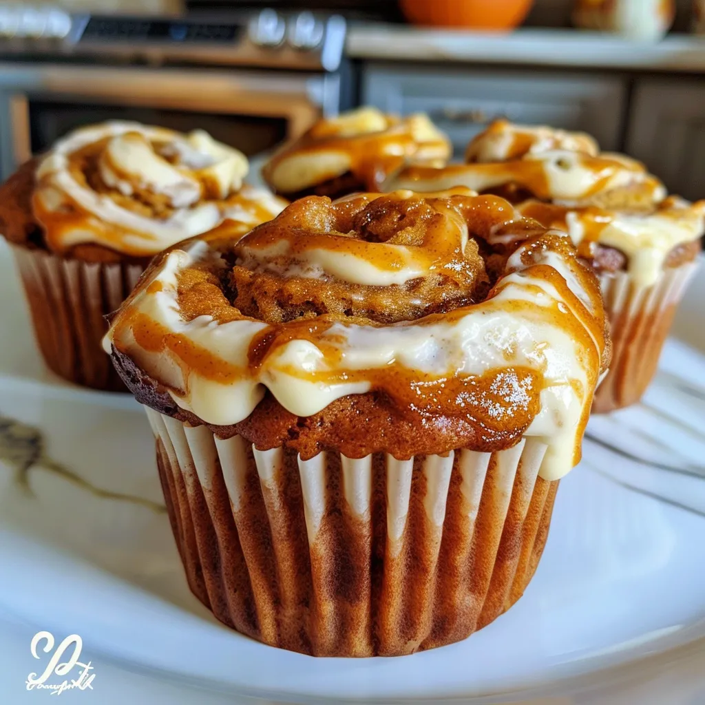 Irresistible Pumpkin Cream Cheese Swirl Muffins in 30 Minutes