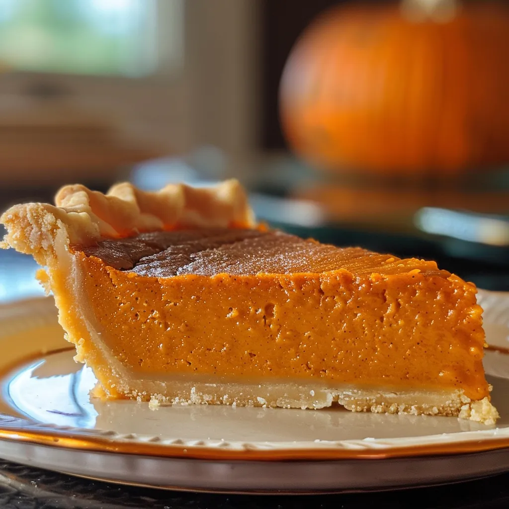 Irresistible Pumpkin Pie with Sugar Cookie Crust