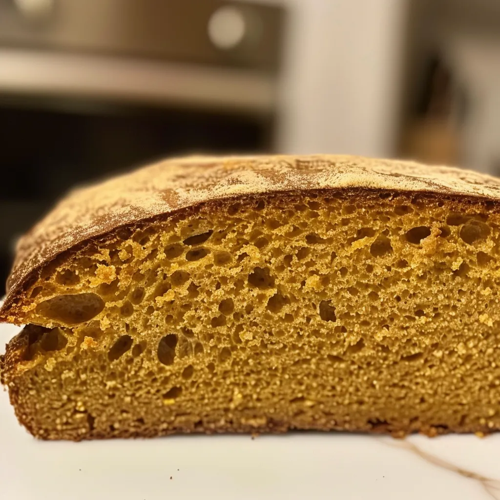 Pumpkin sourdough bread