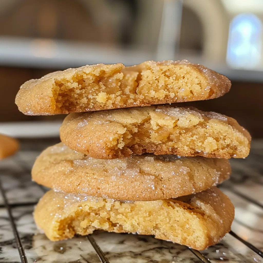Pumpkin Sugar Cookies