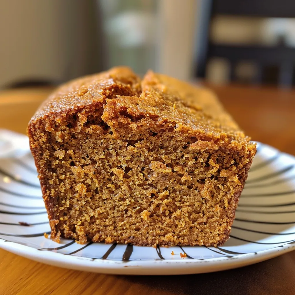 Healthy Pumpkin Bread