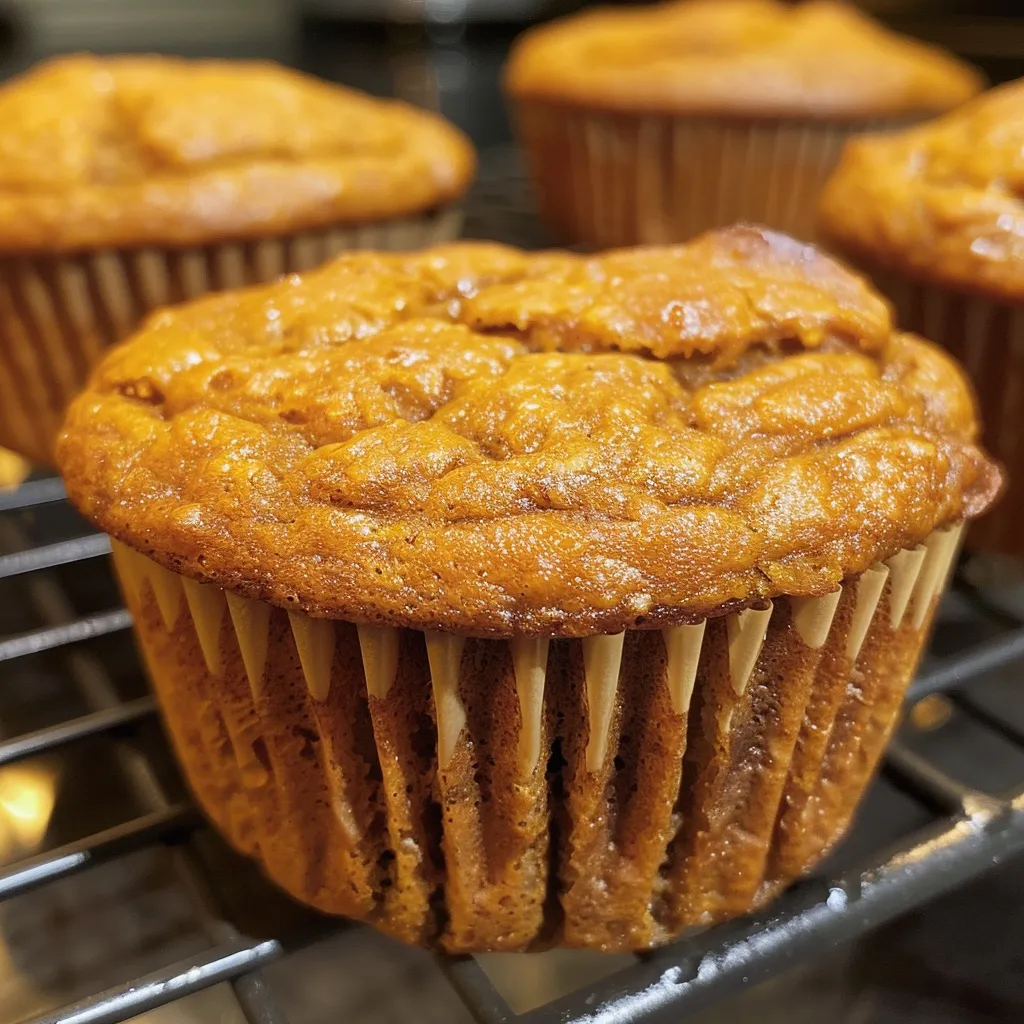 High-Protein, Cottage Cheese Pumpkin Muffins
