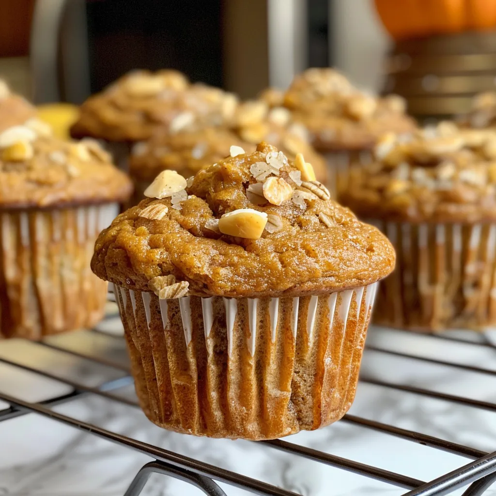 Pumpkin Banana Muffins