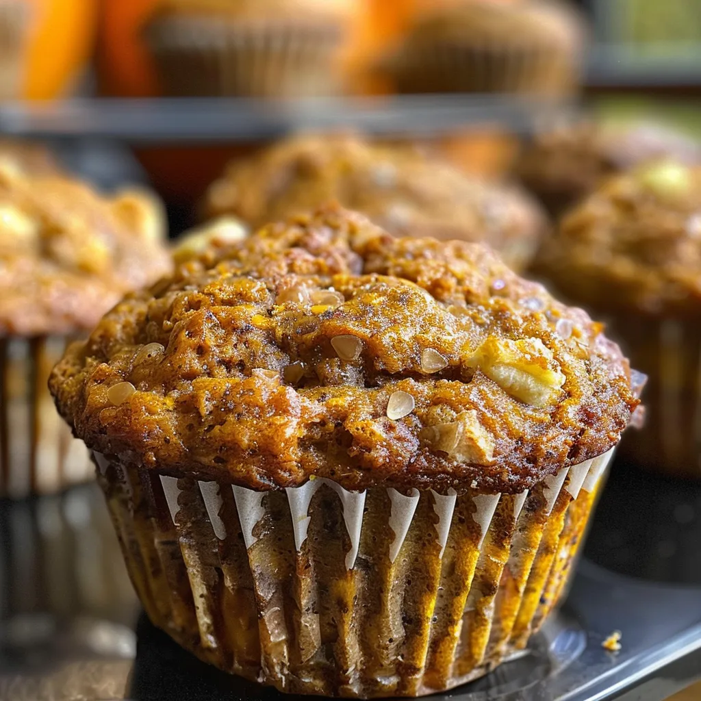 Pumpkin Banana Muffins