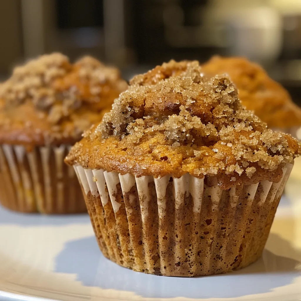 Cream Cheese Pumpkin Spice Muffins