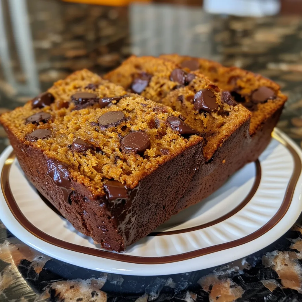 Pumpkin Chocolate Chip Bread Recipe