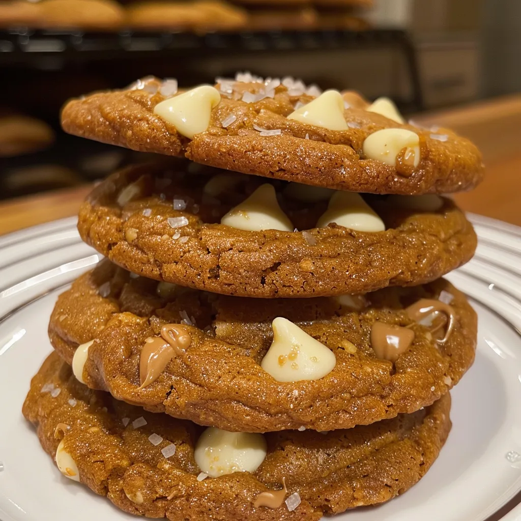 Pumpkin White Chocolate Chip Cookies