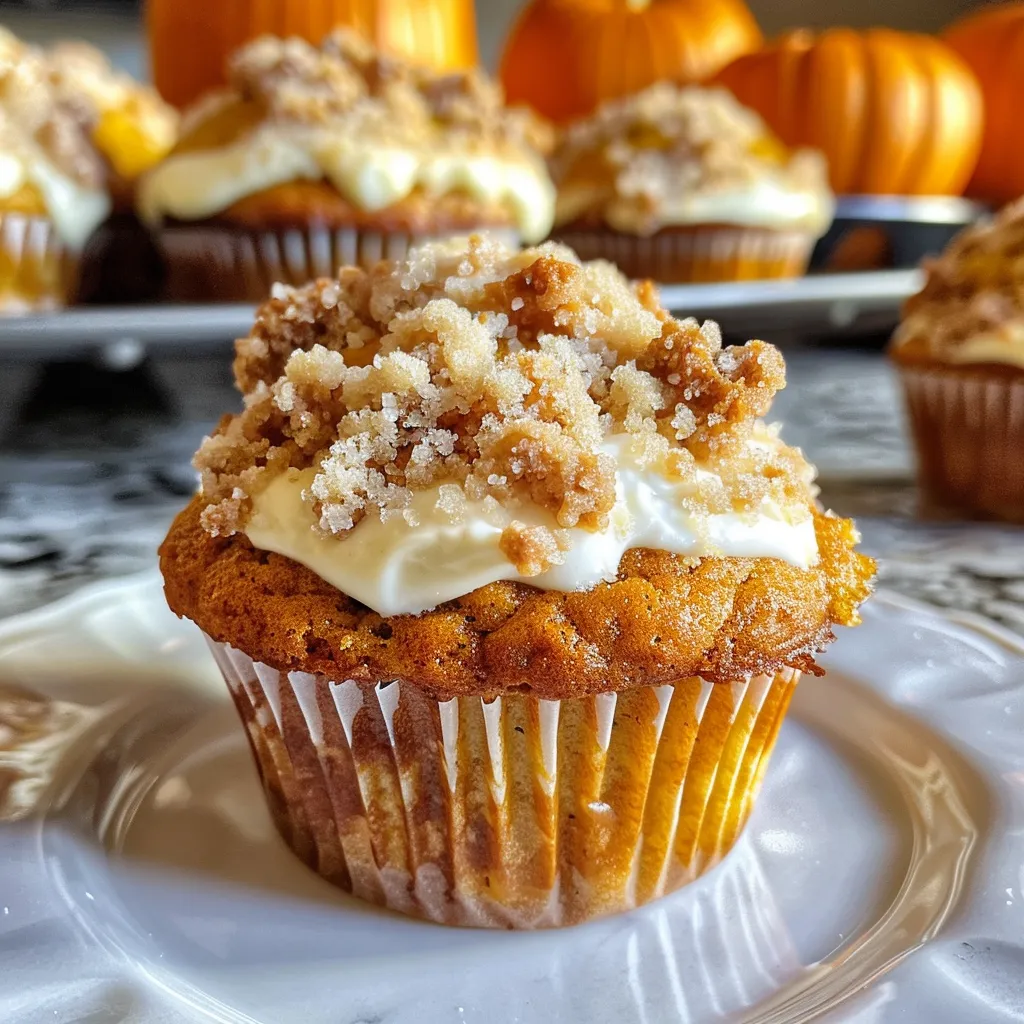 Best Swirled Pumpkin Cream Cheese Muffins