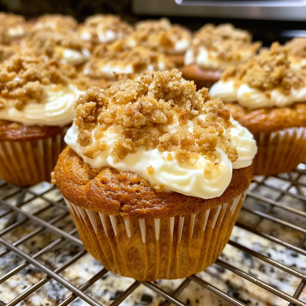 Pumpkin Cream Cheese Muffins