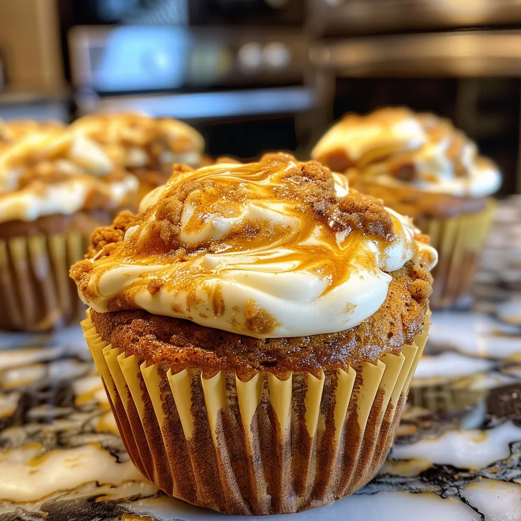 Irresistible Pumpkin Cream Cheese Swirl Muffins in 30 Minutes