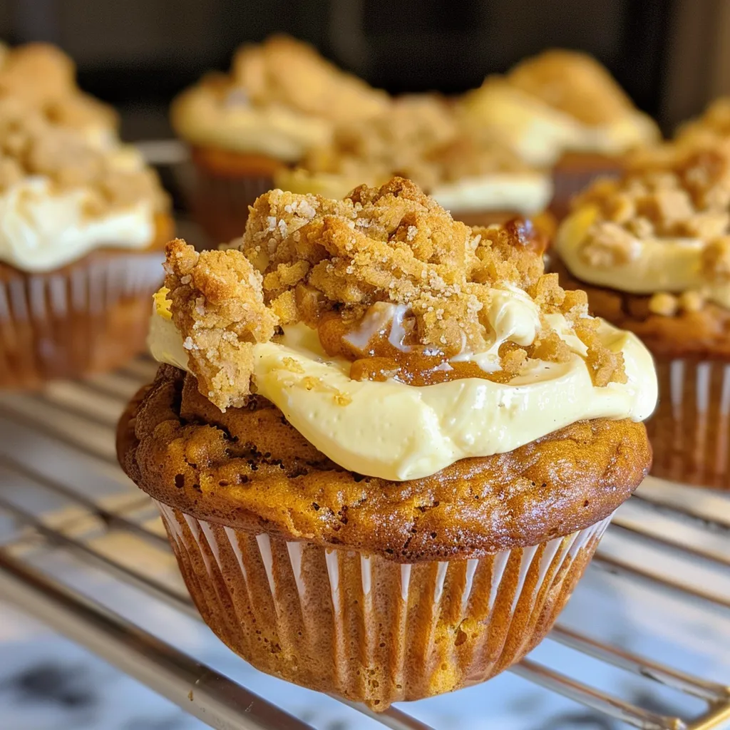 Homemade Pumpkin Cream Cheese Muffins