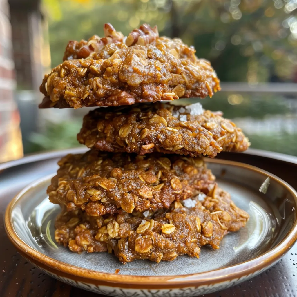 Pumpkin Oatmeal Cookies | Pumpkin recipes dessert, Pumpkin oatmeal cookies, Pumpkin dessert