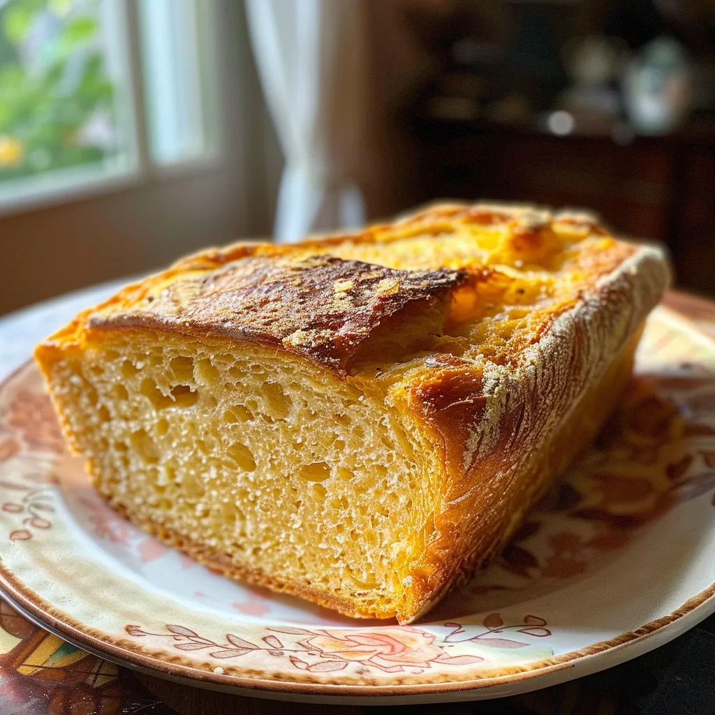 Pumpkin sourdough bread