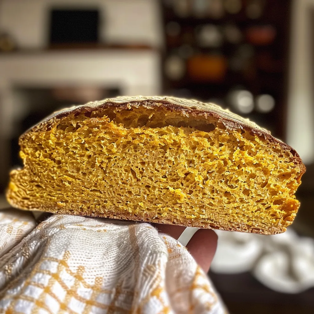 EASY PUMPKIN SOURDOUGH BREAD