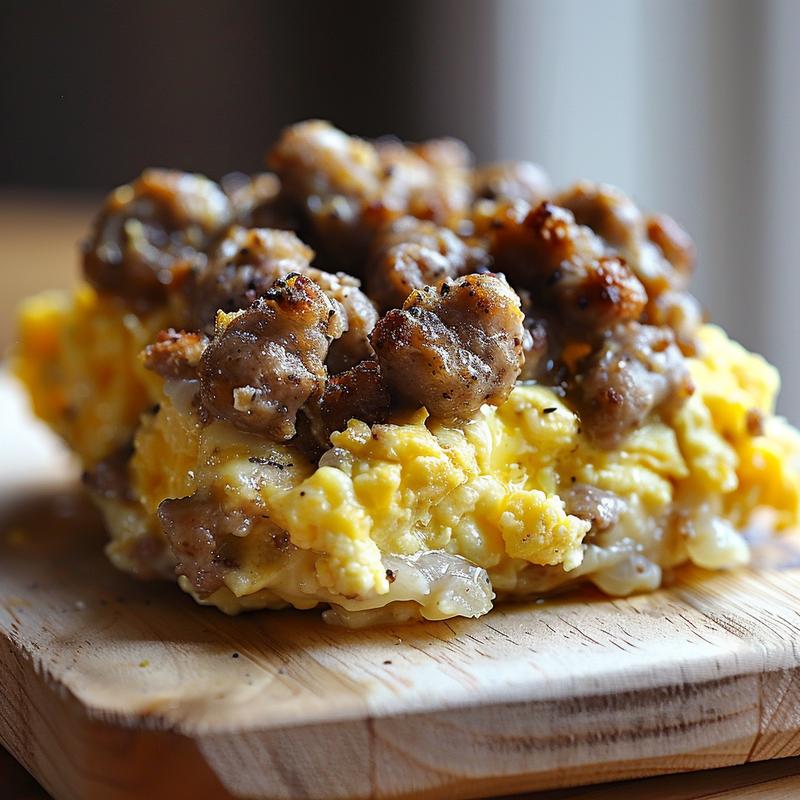 Close-up of cooked German and American comfort food on a white marble surface.
