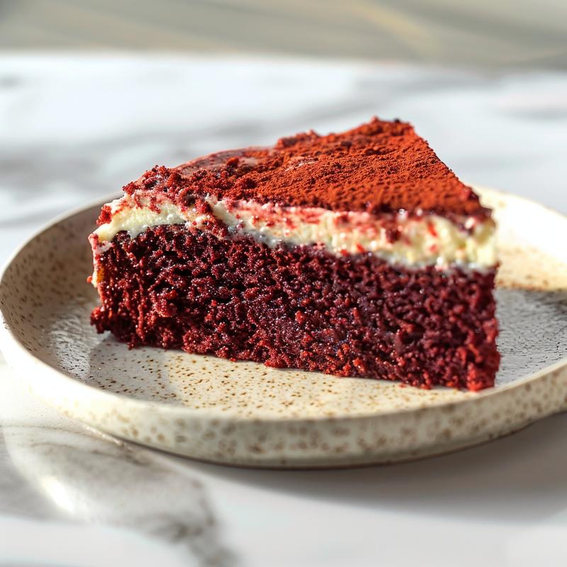 Close-up view of a creamy cowboy potato casserole served on a light grey plate.